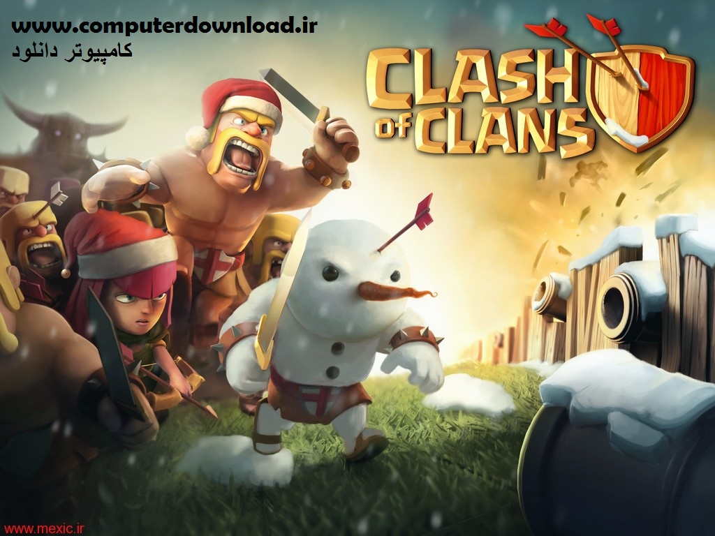 دانلود بازی clash of clans برای windows pc